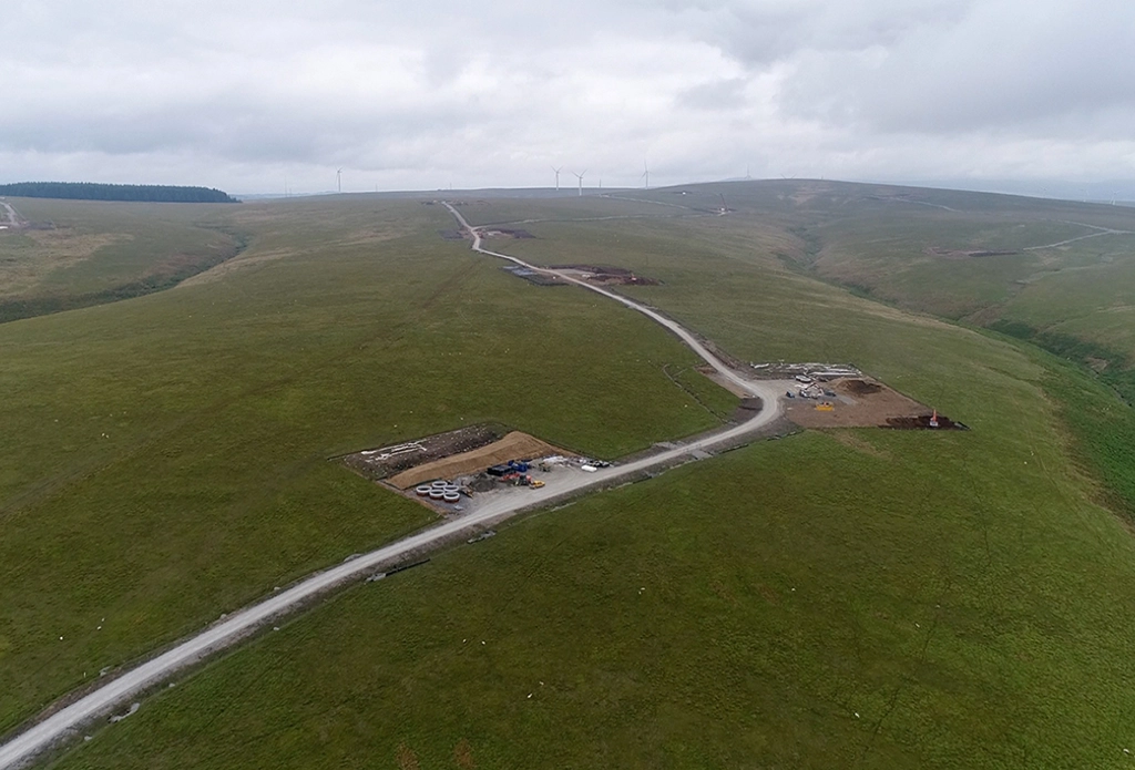 Mynydd y Gwair Wind Farm Access – 2