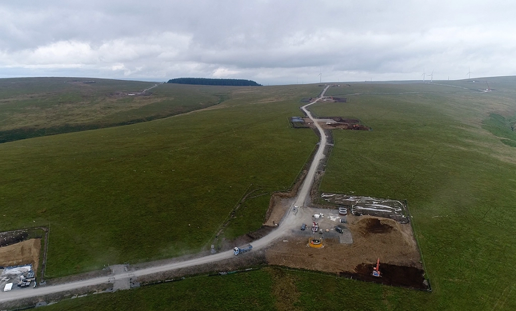 Mynydd y Gwair Wind Farm Access – 6